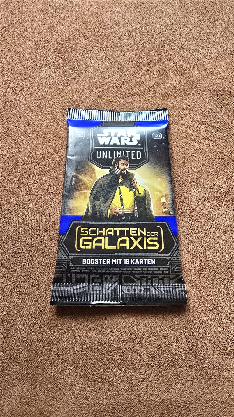Versiegelter deutscher Star Wars Unlimited Schatten der Galaxis Booster